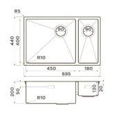Taki 69-2-U-IF Side-L in фото 8